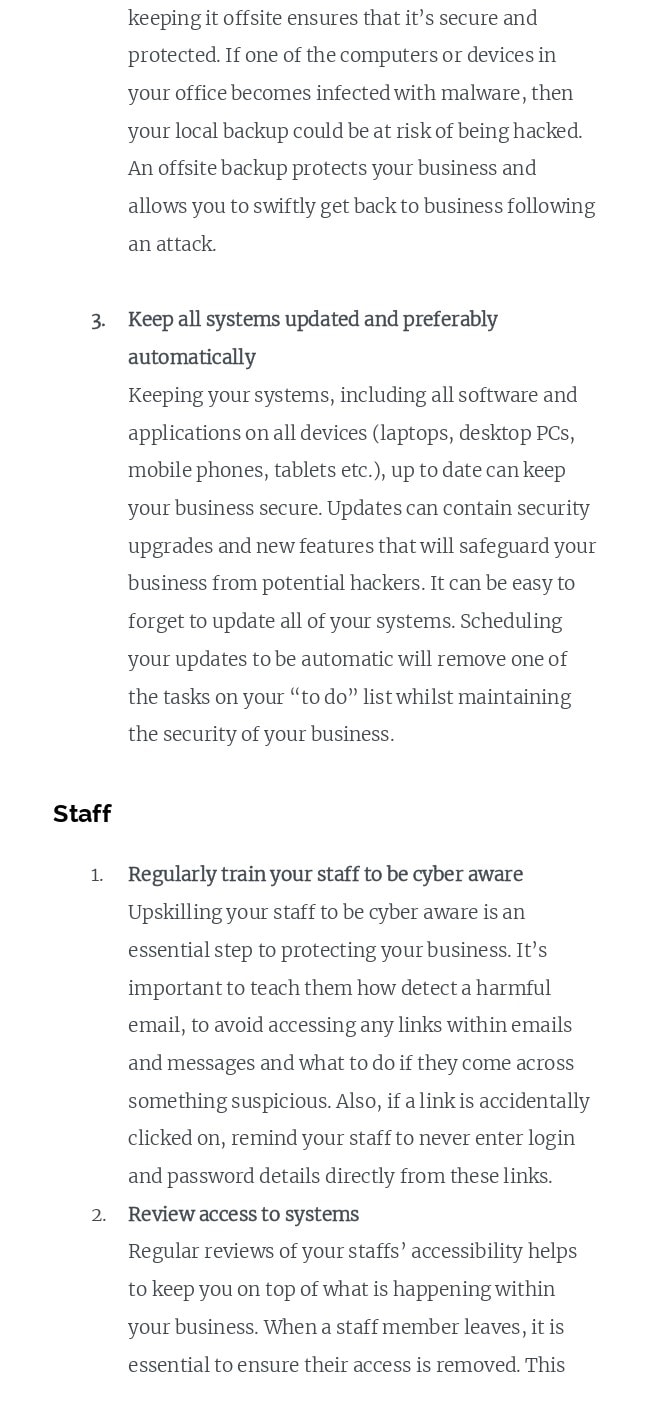 Cyber Update – Summer 2022, page 4 of 5
