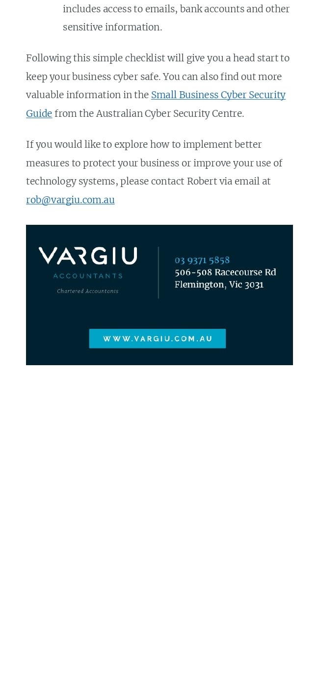 Cyber Update – Summer 2022, page 5 of 5